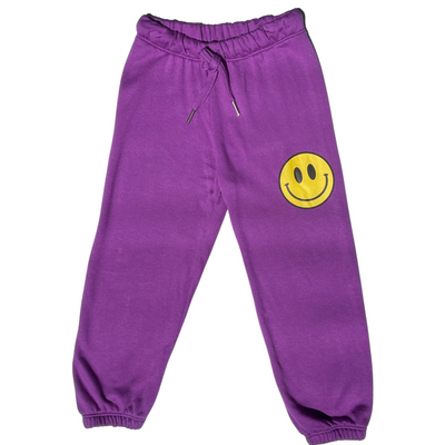 Purple Smiley Sweatpant