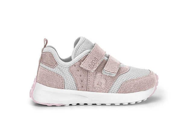 Bibi Jogging Sneakers Pink with White