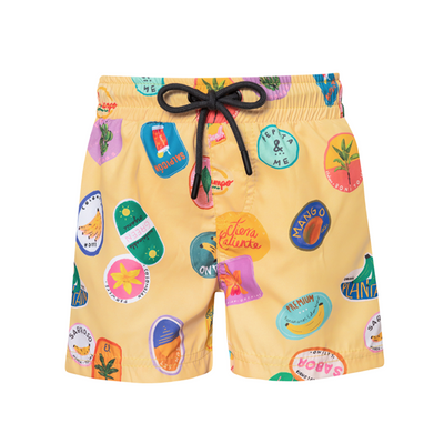 Yellow Market Swimshorts