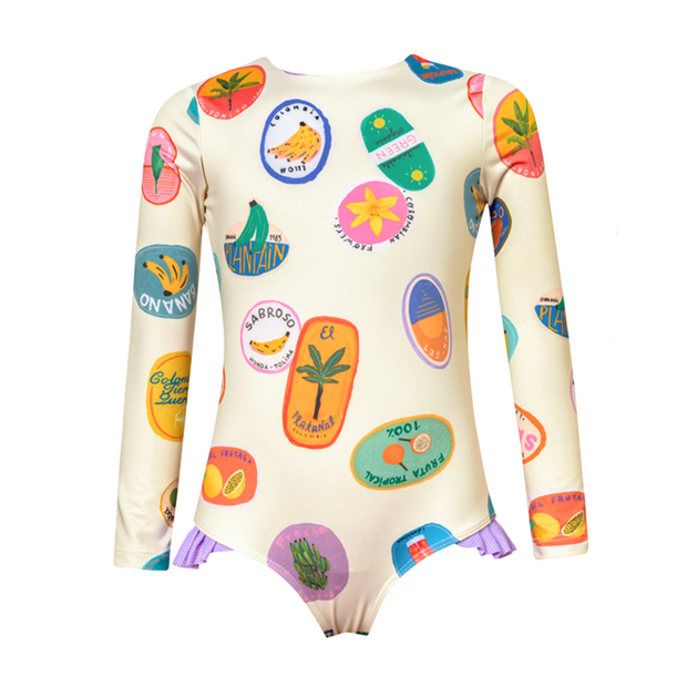 Knot Longsleeve Swimsuit