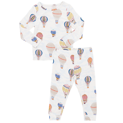 Bamboo PJ Set - Balloons