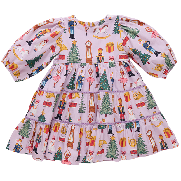 Peachy Dress - Lavender Nutcracker State of Kid Peachy Dress - Lavender Nutcracker State of Kid