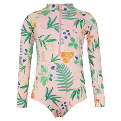 Wings Longsleeve - Pink Leafs
