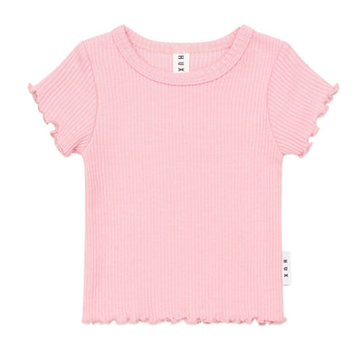 Blush Rib Tee