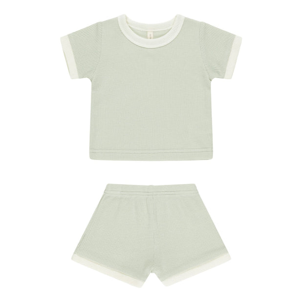 Waffle Shortie Set