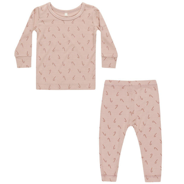 Bamboo Pajama Set - Candy Cane