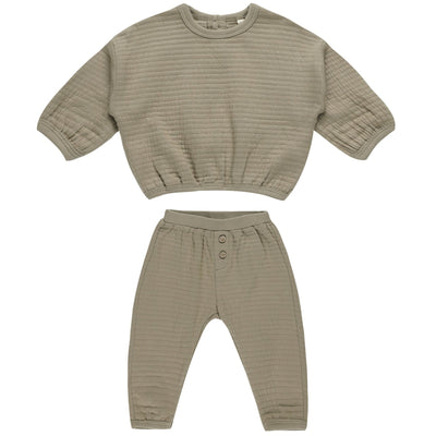 Textured Sweat Set