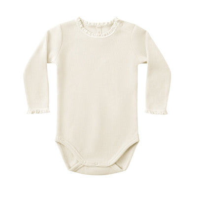 Waffle Long Sleeve Bodysut