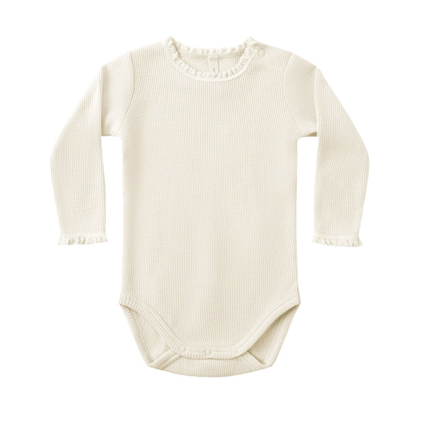Waffle Long Sleeve Bodysut