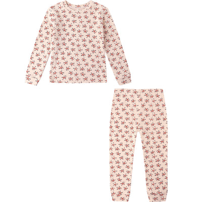 Longsleeve Pajama Set - Holly Berry