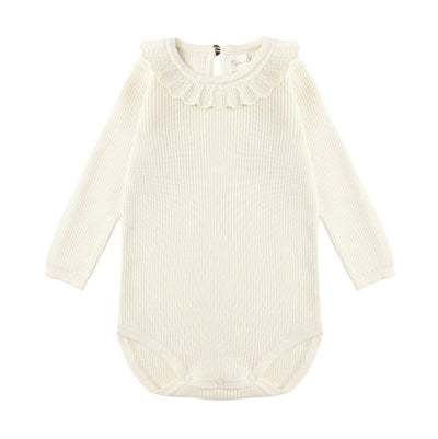 Ruffle Collar Bodysuit