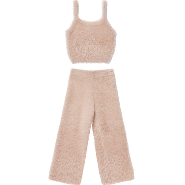 Fuzzy Knit Set