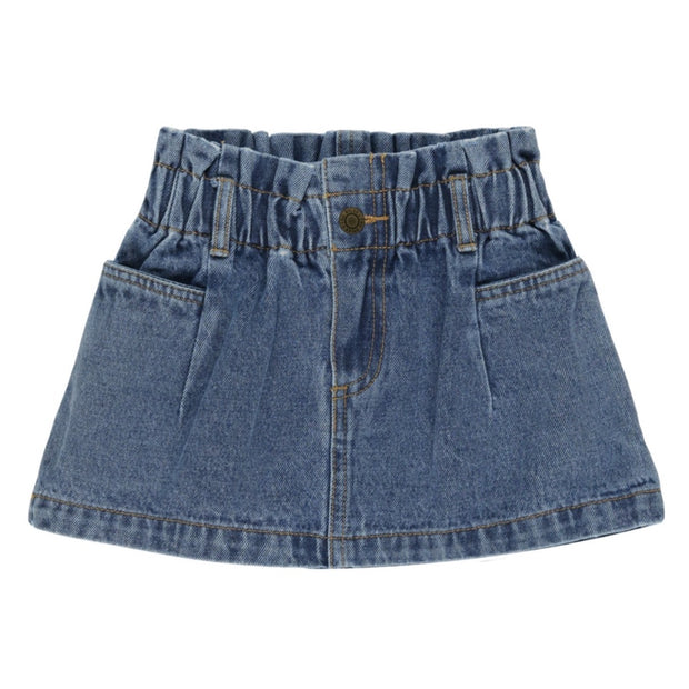 Denim Mini Skirt