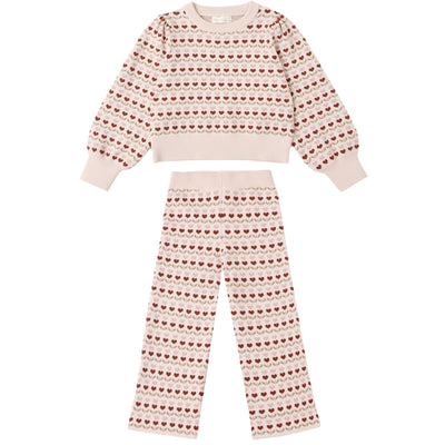 Jacquard Knit Set