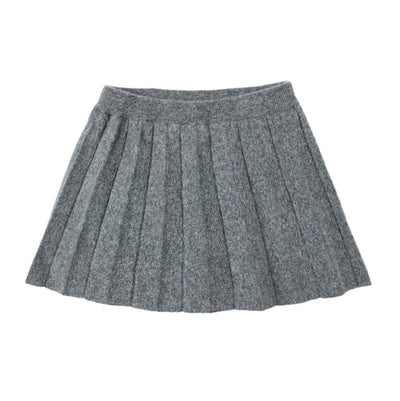 Knit Pleated Skirt