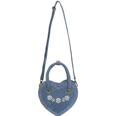 Heart Purse - Indigo