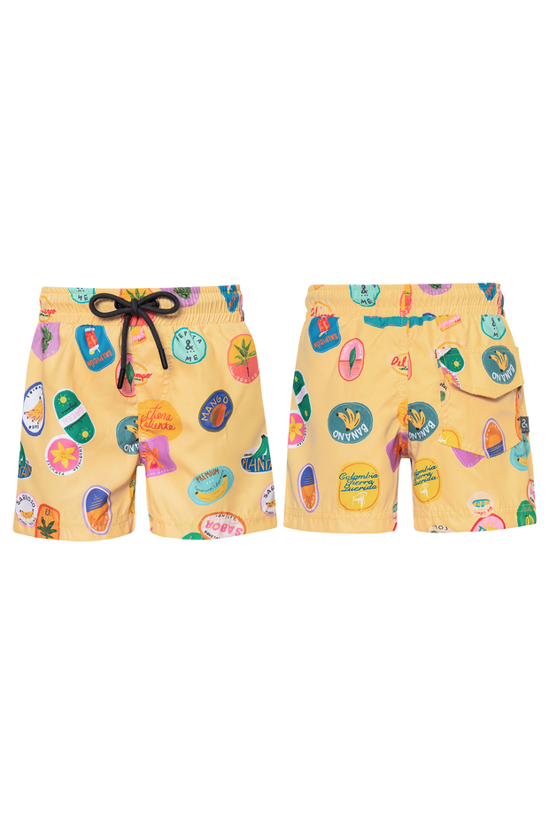 Yellow Market Swimshorts