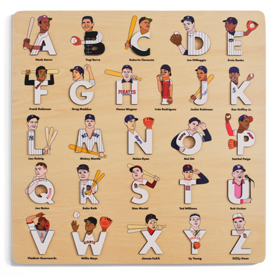 Baseball Legends Alphabet Puzzle