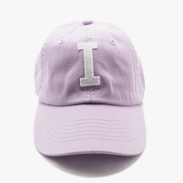 Lilac Initial Hat