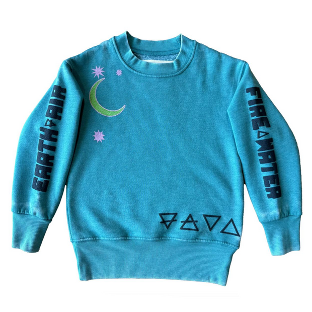 Zodiac Puff Crewneck