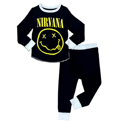 Nirvana Smiley Black Thermal