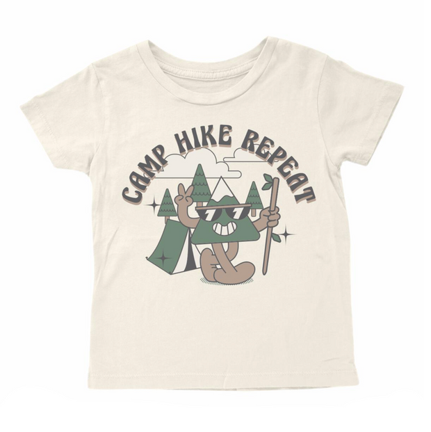 Camp Hike Repeat Tee