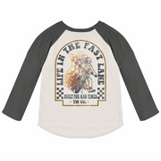 Fast Lane Raglan