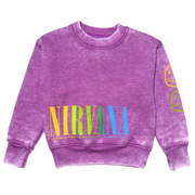 Nirvana Plum Crewneck