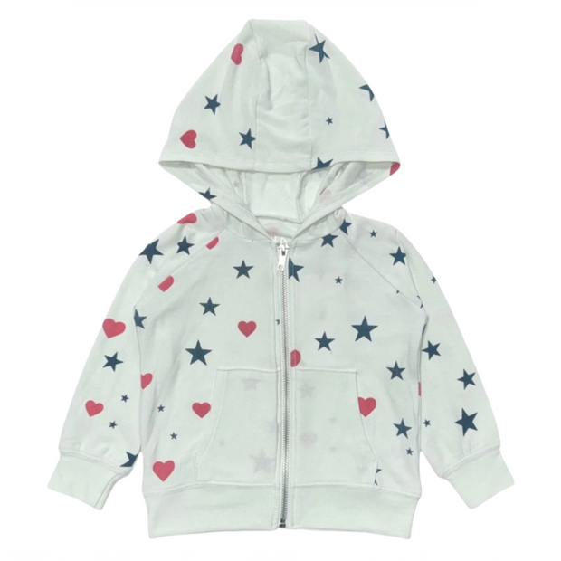 Americana Stars Zip Hoodie