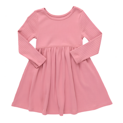 Sunny Longsleeve Rib Dress