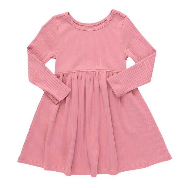 Sunny Longsleeve Rib Dress