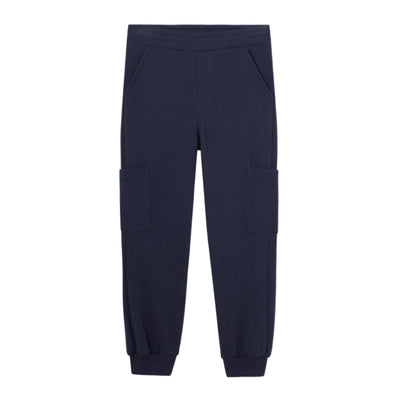 Soft Brushed Navy Jogger