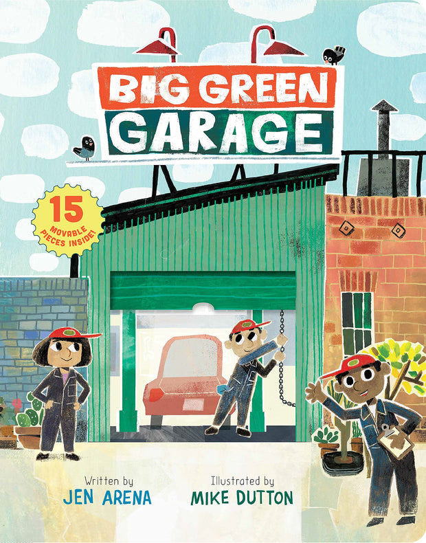 Big Green Garage Magnetic Play