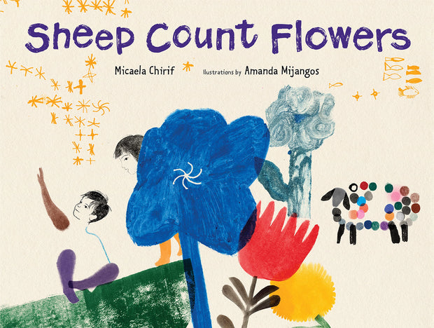 Sheep Count Flowers Book