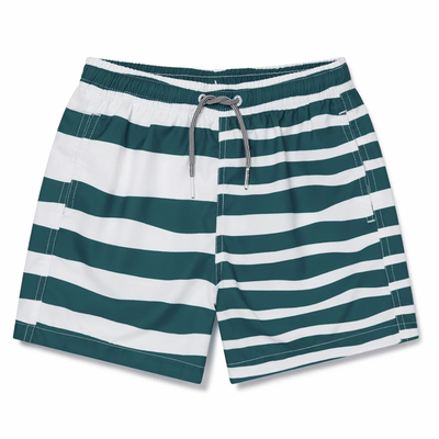 Double Stripe Swim Trunk